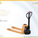 2.0 Ton 48V 15Ah Tam Akülü Transpalet