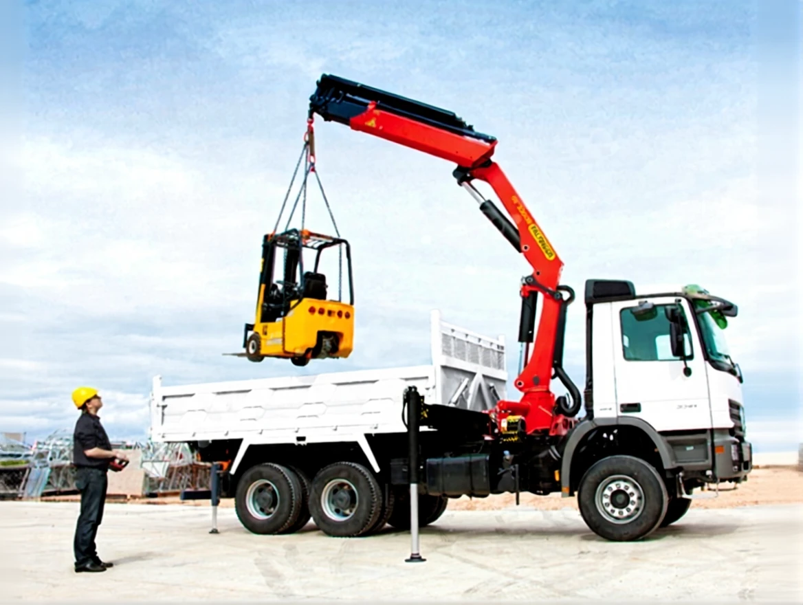 jfykga2x2srmt0cvabatp3p2gr 10000 Kg (21.3 Mt.) Vehicle-Mounted Foldable Boom Mobile Crane - Image 1