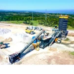 120 m3 / hour Mobile Concrete Plant