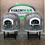 150x150 cm Fixed Base Gas Pizza Oven