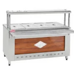 Buffet Restaurant Type Standing Bain-Marie Counter Table
