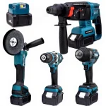 Akülü Kömürsüz 5'Li El Aletleri Seti