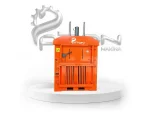 Vertical Paper - Cardboard - Nylon - Sponge Pressing and Stacking Vertical Waste Baling Press - Image 7