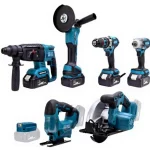 450Nm Somun Sökme, 13mm Vidalama, Daire Testere Akülü 7'Li Set