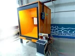 3 Filter Powder Coating Application Cabin