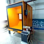 3 Filter Powder Coating Application Cabin