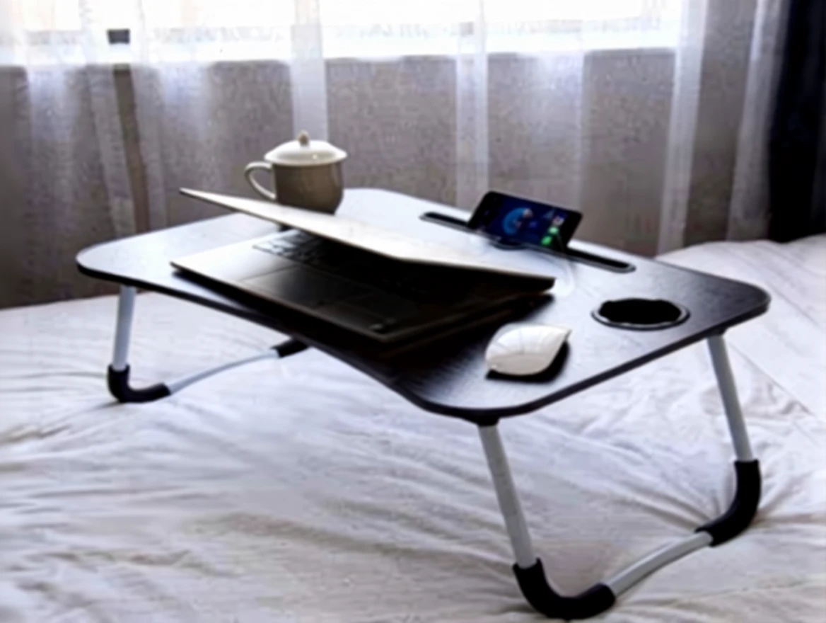 jwdd7et9vdrmw0cvj67rgk8bmr Hodbehod Portable Foldable Bed Seat Top Patient Service Desk Laptop Computer Stand - Image 1