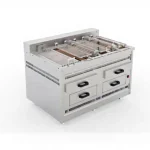 48-Piece (6 Skewers) Horizontal Basket Chicken Rotisserie Machine