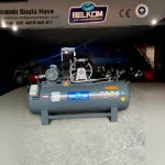 300 Lt 8 Bar Trifaze, 3800 İtalyan ABAC Kafalı, 4 HP Volt Motorlu, Panolu Kompresör