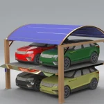 4 Column Car Parking System with 4 Vehicle Capacity