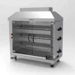 3 Arm (15 Chicken) Gas Rotisserie Machine