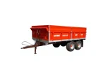 Two-Axle Trailer Type 6 Ton Dump Trailer