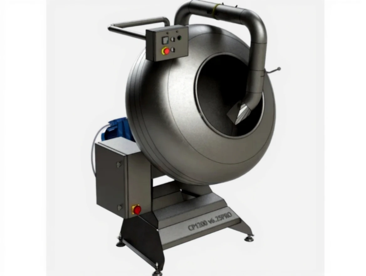 k6cb721r39rma0ctx929791kdg Stainless 800 Mm Pan Diameter Coating Panning Machine - Image 1