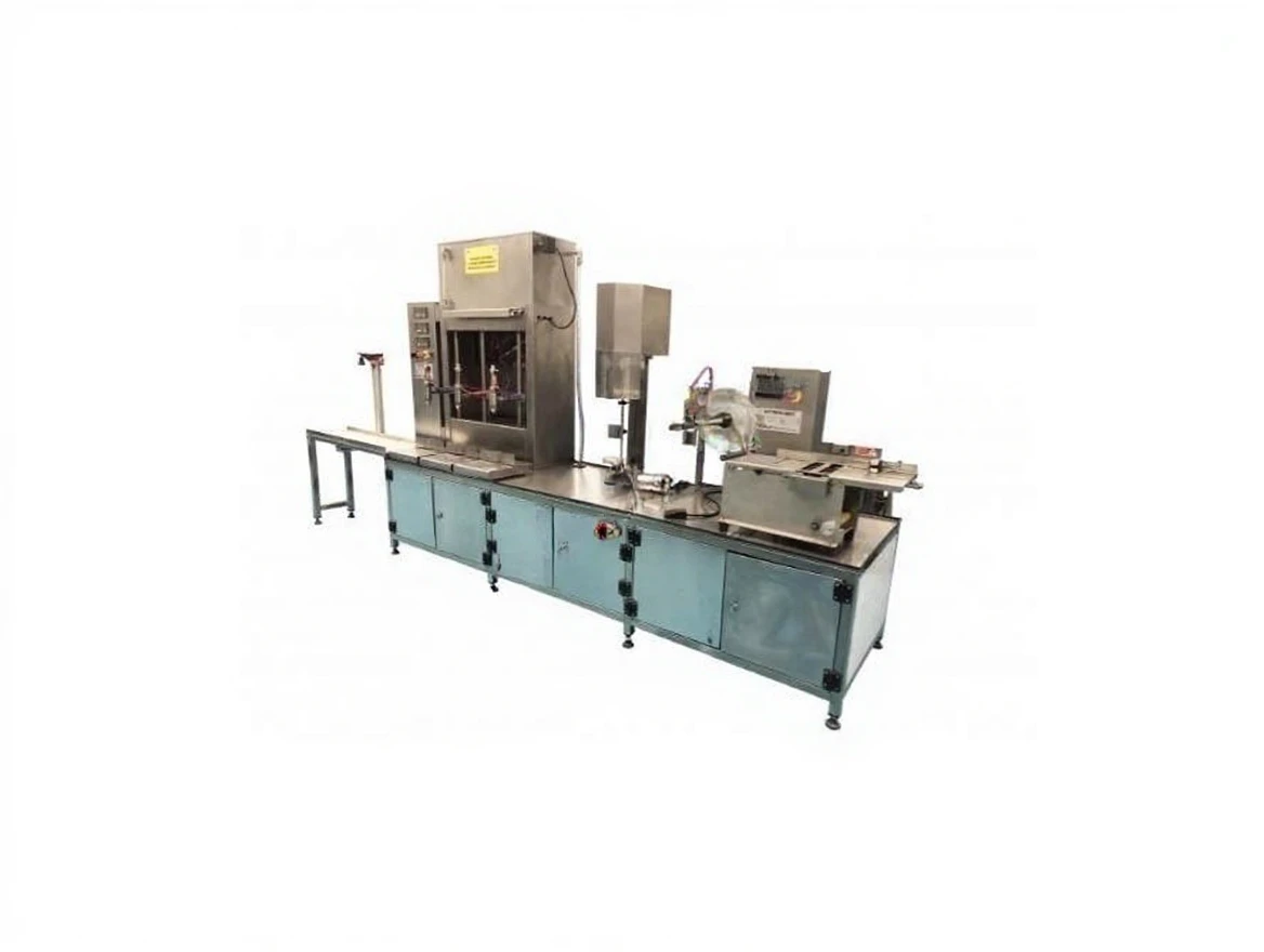 k92r6e5npxrme0ctrr9azn9vb8 460 Units/Hour Semi-Automatic Monoblock Cap Filling Machine - Image 1