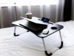 HS 05BLACK Portable Foldable Bed Chair Tabletop Laptop Computer Desk Study Desk