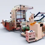 100 m/Min Five Color Flexo Printing Machine