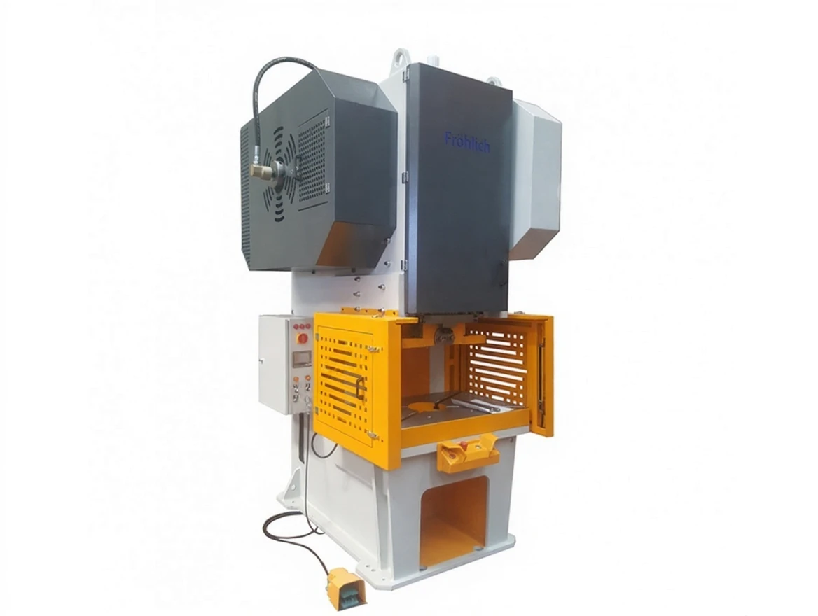 kcak7jfr9xrmr0cveb0s0vs8rm Fröhlich C Type Eccentric Press with a Capacity of 125 Tons - Image 1