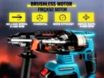 Professional 15-Battery Cordless Brushless 4-piece Hand Tool Set - Image 7