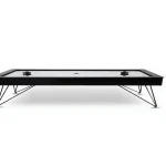 Lux Black Chrome Air Hockey Table