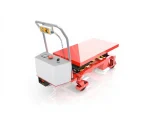 750 Kg 97 Cm Semi-Electric Mobile Scissor Lift Platform - Image 3