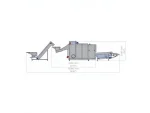 150-300 Kg / Hour 3-Belt Nut Roasting Machine - Image 3