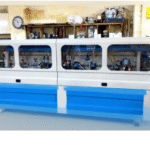 Silver Zero Edge Trimming End Cutting Top Bottom Milling Corner Rounding Radius Scraping Polished Edge Banding