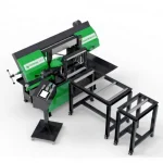 300 mm PLC Controlled Fully Automatic Band Saw Machine (Angled Cutting)