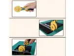 RS 60Mm (6 Cm Blade Length) Round Blade Fabric Leather Vinyl Pvc Paper Rotary Cutter - Image 4
