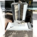 8-eye Bottom Motorized V Doner Grill