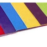 Colorful Corrugated Papers