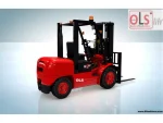 6 meter 3.5 Ton Triplex Chinese Diesel Forklift - Image 3