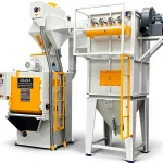 700 mm Separate Filter Drum Shot Blasting Machine