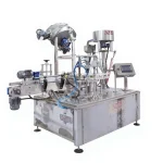 330-1000 cc Cream and Developer Automatic Liquid Filling Machine