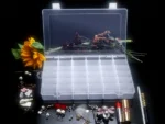 Adjustable (27.5X19.5X4.2) Compartment Necklace Ring Jewelry Box Organizer Plastic Case - Image 5