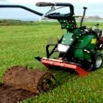 4 Wheel 9 Hp 34 M/Min Multi-functional Roll Lawn Mower Cutter