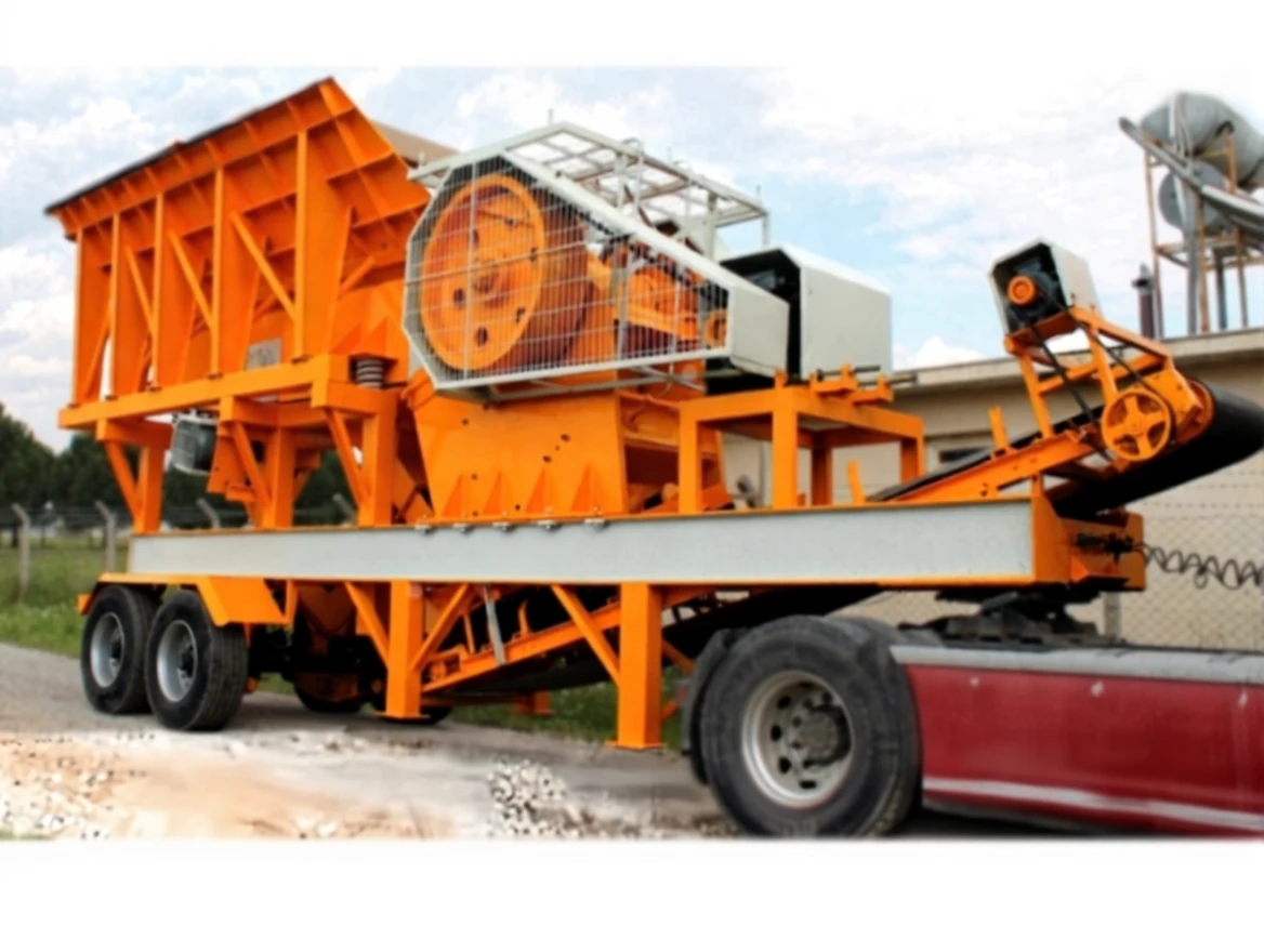 kt1d179jkdrmw0cvba8thbcf64 200-350 Ton / Hour Mobile Primary Jaw Crusher - Image 1