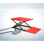 2 Ton 100 Cm Ramp-Loaded Fixed Scissor Lift Platform