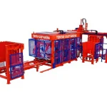 12-Piece Fully Automatic Footed Brick Paver Machine