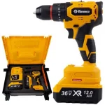 10P Brushless 36V Impact Driver Cordless Drill Set