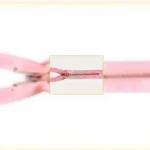 Ceketeks Dipli Fermuar T-4 Brass Zipper Slider with Brass Chain