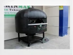 120x120 cm Rotating Base Gas Pizza Oven - Image 7