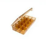 Hodbehod 15-Compartment Necklace Ring Jewelry Sewing Box Organizer Adjustable Honeycomb Color Box