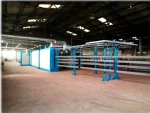 800X2300x18000 Mm Diesel Tunnel Type Electrostatic Paint Oven