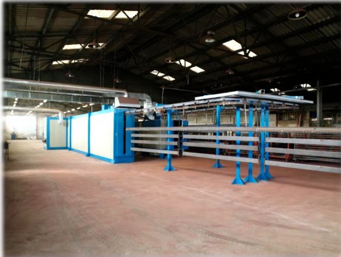 kxypkeq9zhrmy0cvde28tqfns8 800X2300x18000 Mm Diesel Tunnel Type Electrostatic Paint Oven - Image 1