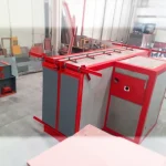 6000 mm Üstten Konveyörlü Tünel Tipi Toz Boya Fırını