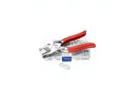 İşkur Makina 100 Piece Snap, 9.5 Mm Metal Snap Hand Pliers