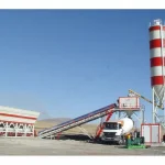 100 m3 / Hour Dry Concrete Batching Plant