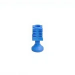 Cici 30X30 mm Blue Plastic Screw Foot