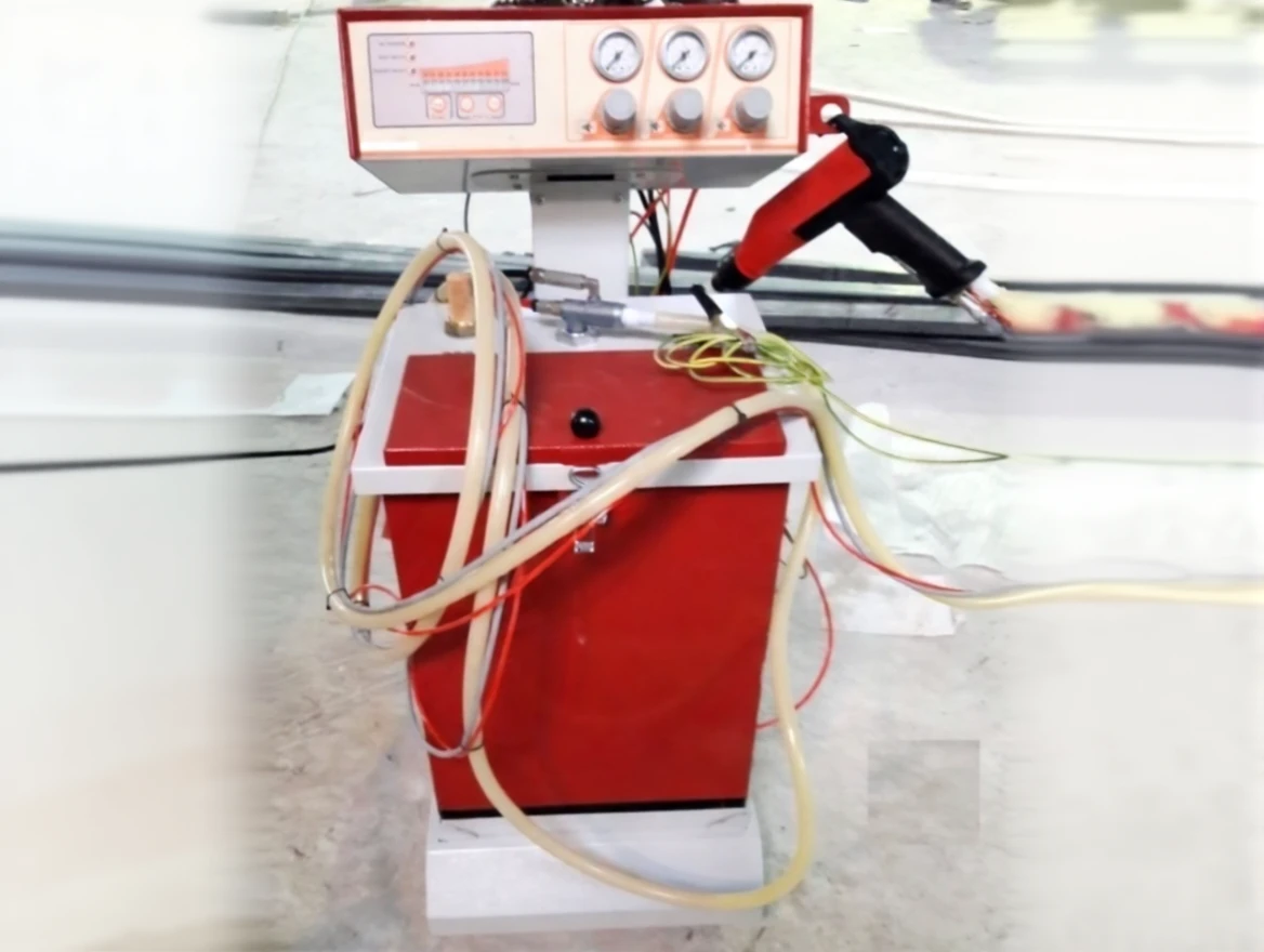 m22zkmxyqsrm80cv2wza10dng0 Electrostatic Powder Coating Booth Filter Gun System - Image 1