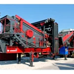 1000 mm Feed 160 kW Mobile Crushing and Screening Plant